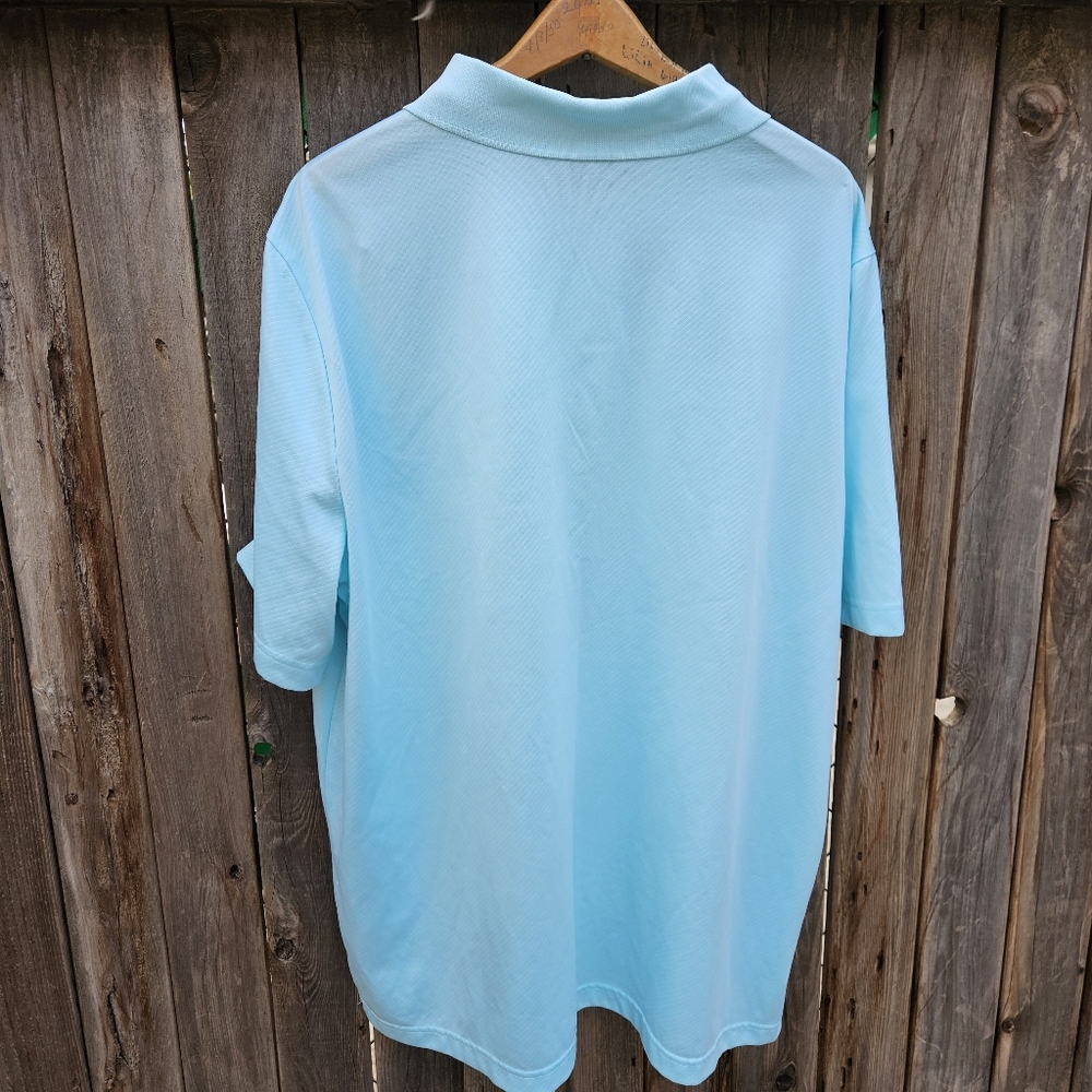 George Sky Blue Men's Polo Shirt Size XL - Picture 14 of 16